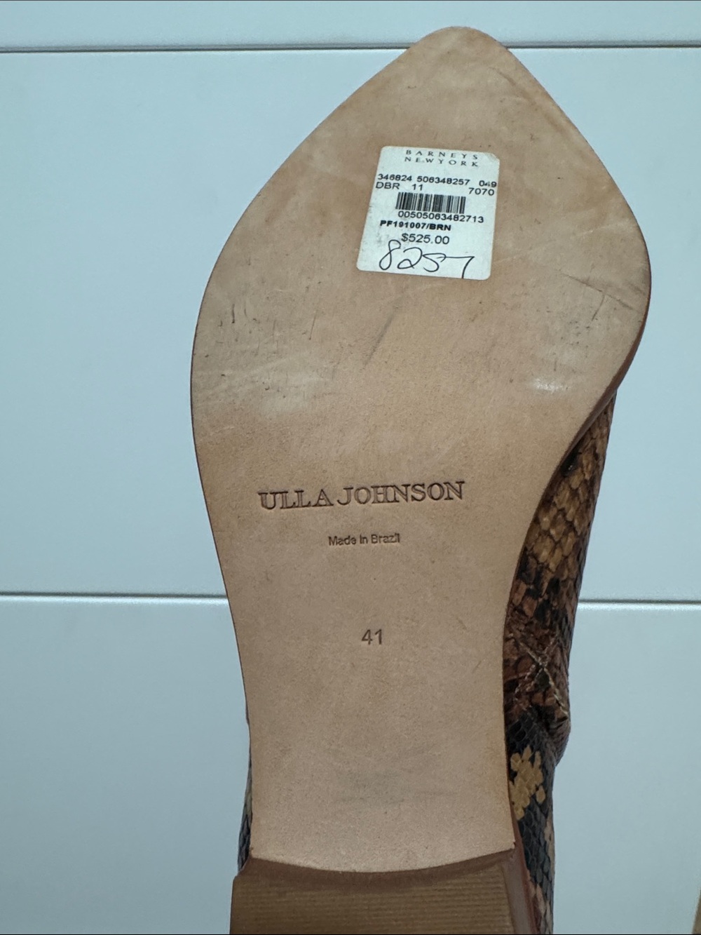 Snakeskin Ankle Boots - Picture 4 of 4